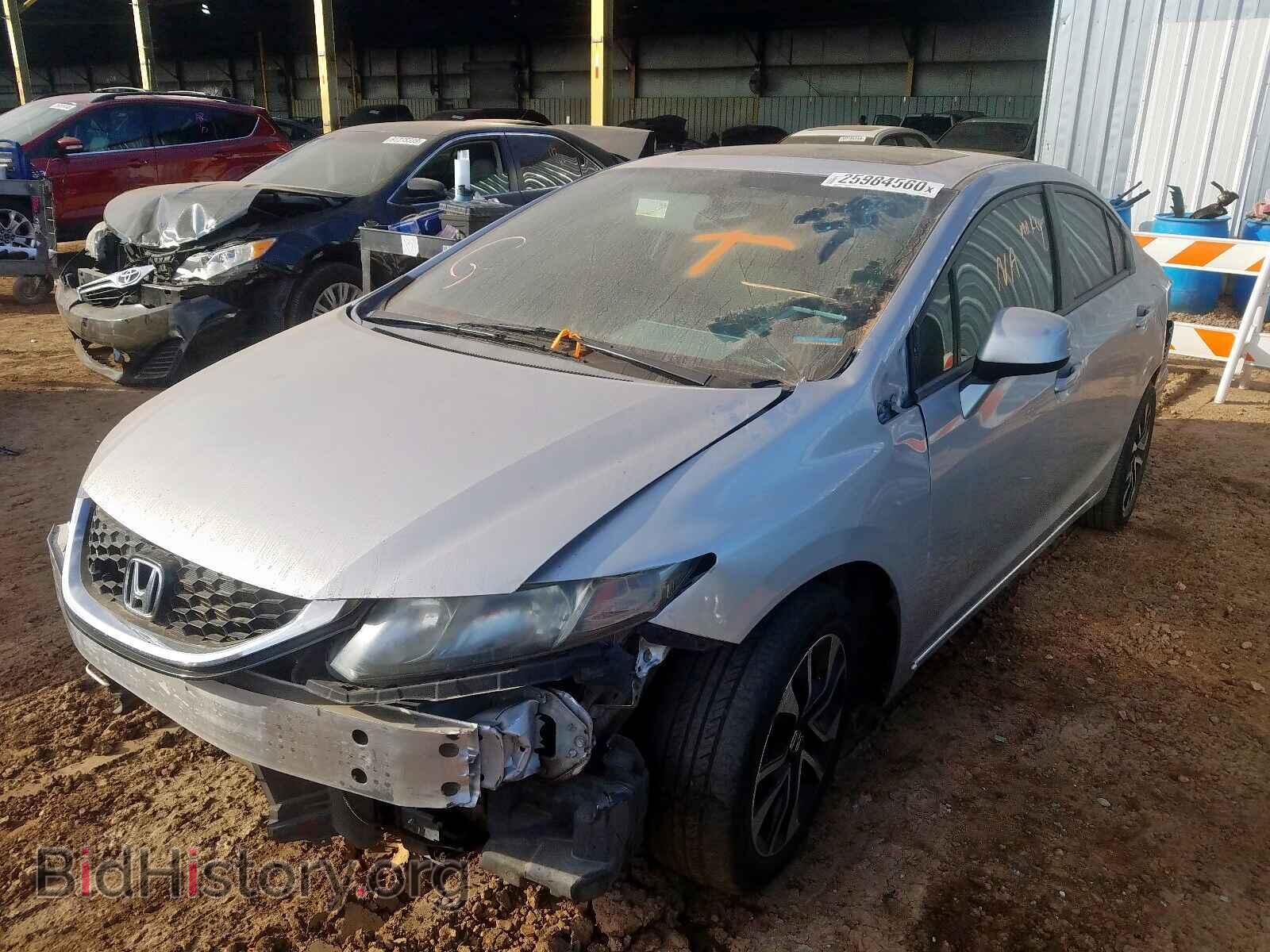 2013 HONDA CIVIC - VIN: 19XFB2F81DE093640 - Фото 2