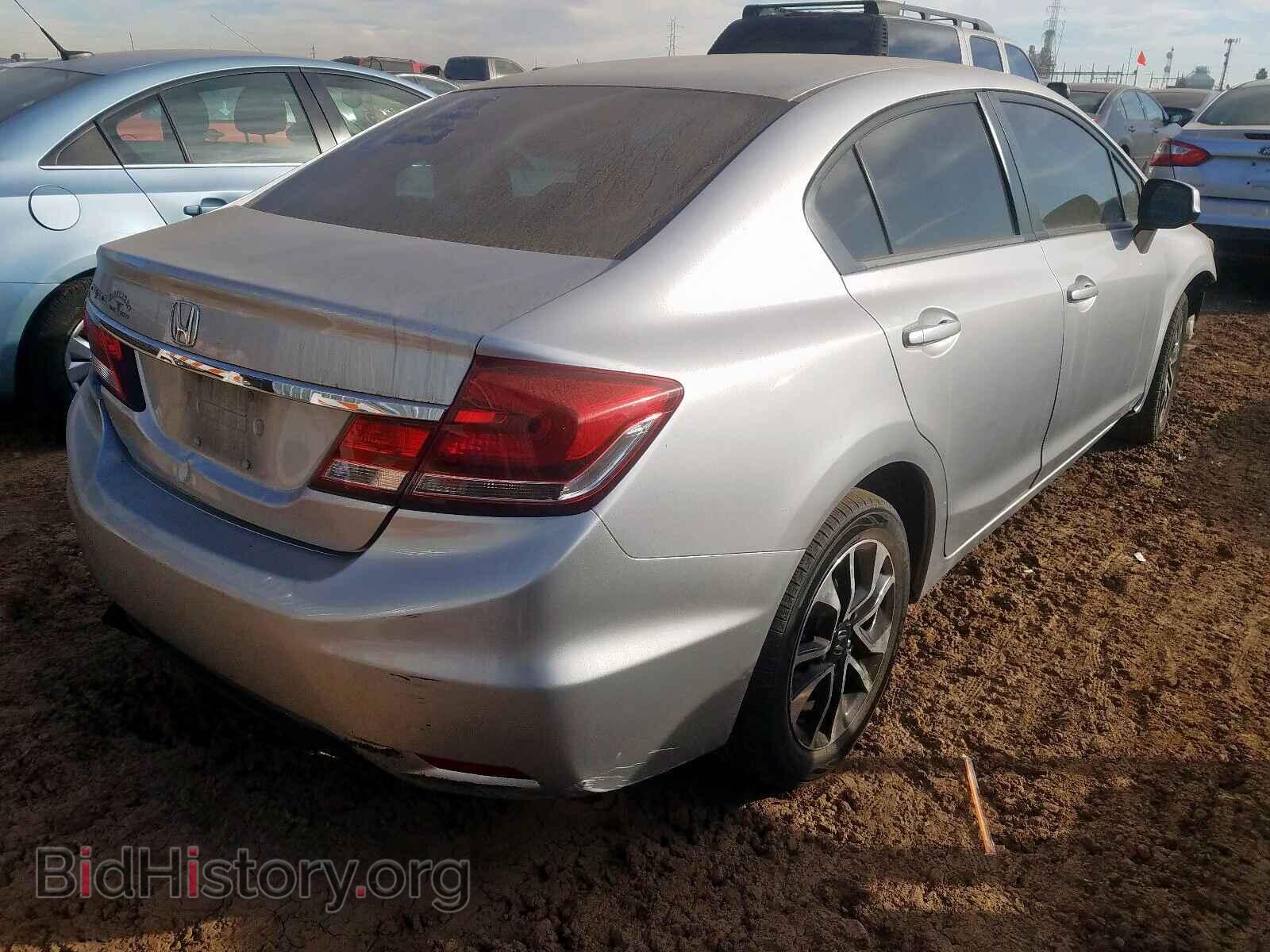 2013 HONDA CIVIC - VIN: 19XFB2F81DE093640 - Фото 4