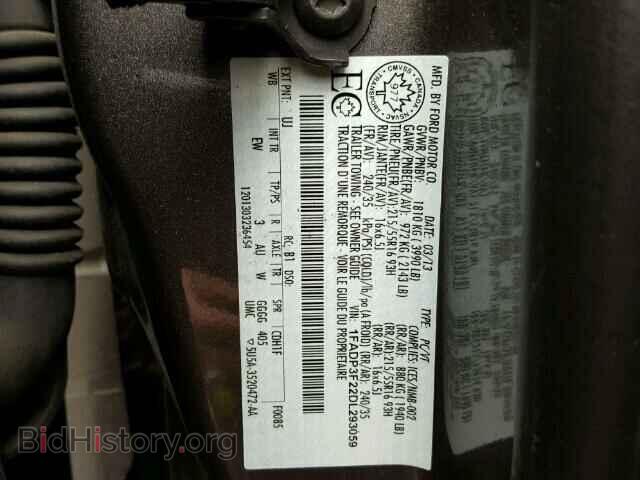 2013 FORD FOCUS - VIN: 1FADP3F22DL293059 - Photo 10