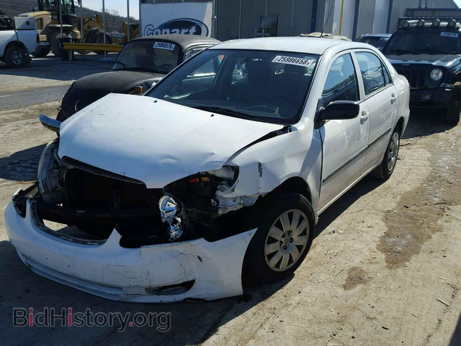2003 TOYOTA COROLLA - VIN: 1NXBR32E43Z052992 - Фото 2