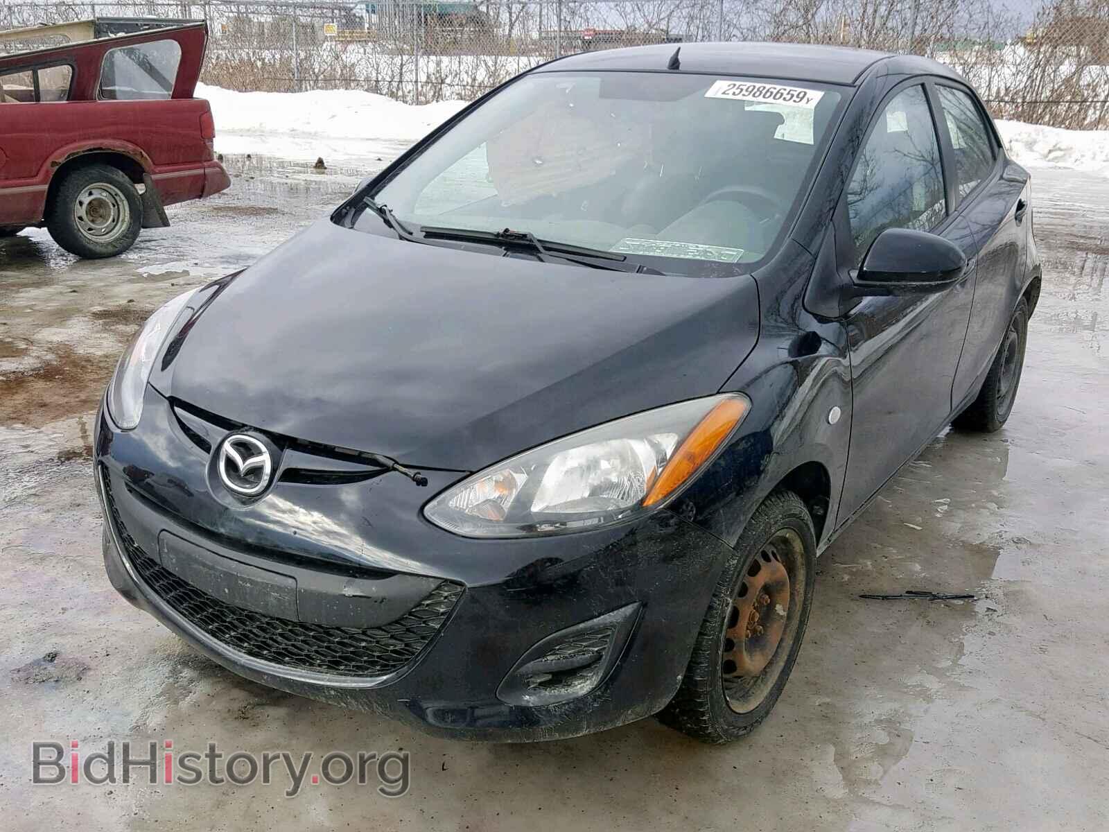 2011 MAZDA 2 - VIN: JM1DE1HY4B0106778 - Фото 2