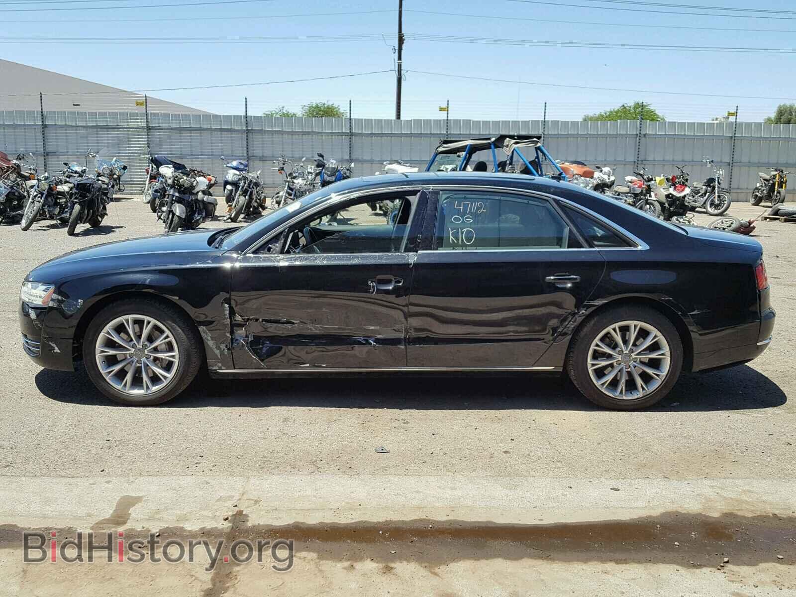 2014 AUDI A8 - VIN: WAURGAFD0EN005239 - Фото 9