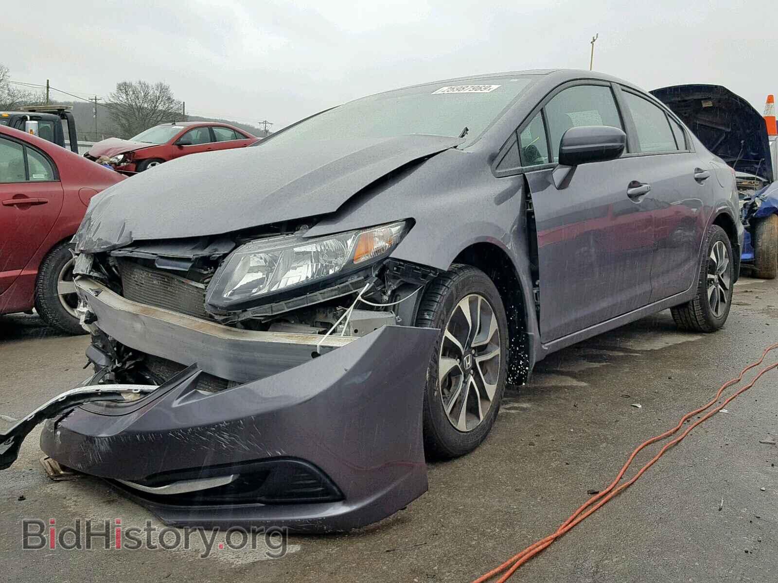 2014 HONDA CIVIC - VIN: 19XFB2F89EE016483 - Photo 2