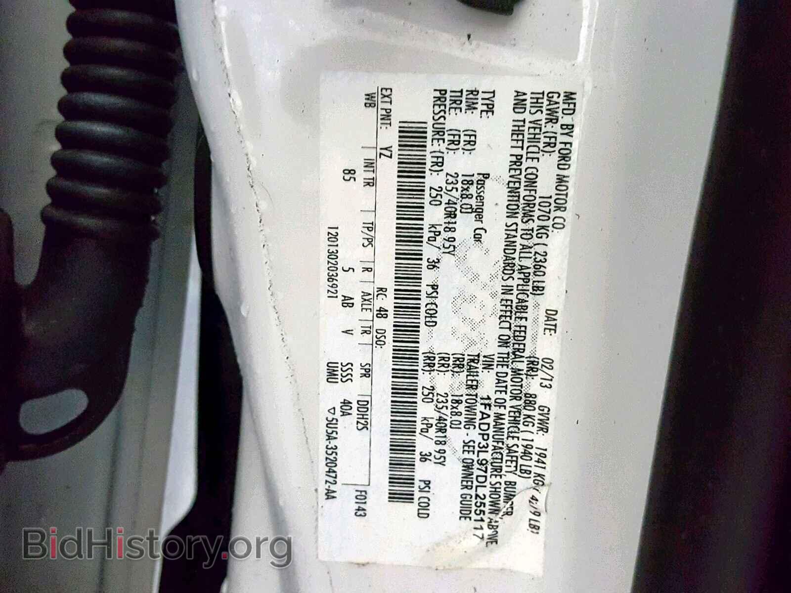 2013 FORD FOCUS - VIN: 1FADP3L97DL255117 - Photo 10