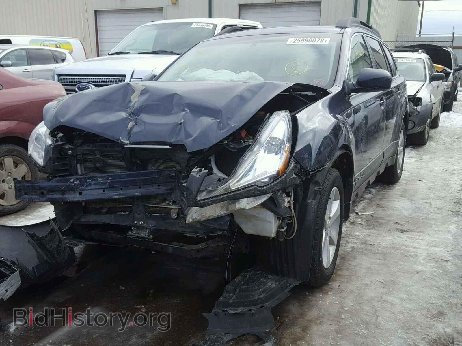 2014 SUBARU OUTBACK - VIN: 4S4BRCCC0E3203767 - Фото 2