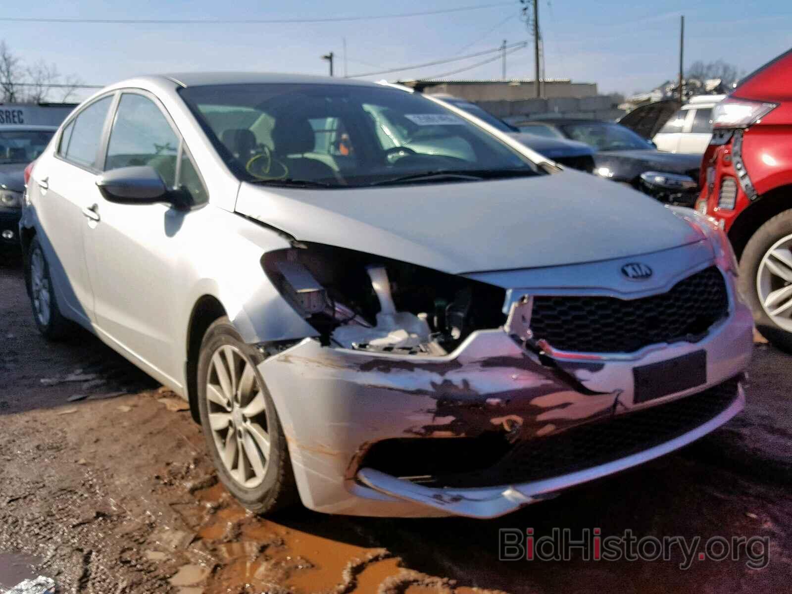 Photo KNAFX4A63E5187158 - KIA FORTE 2014