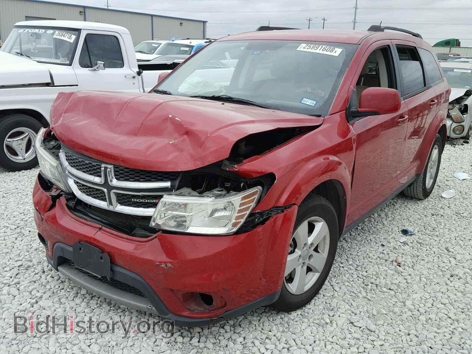 2012 DODGE JOURNEY - VIN: 3C4PDCBB2CT374054 - Фото 2