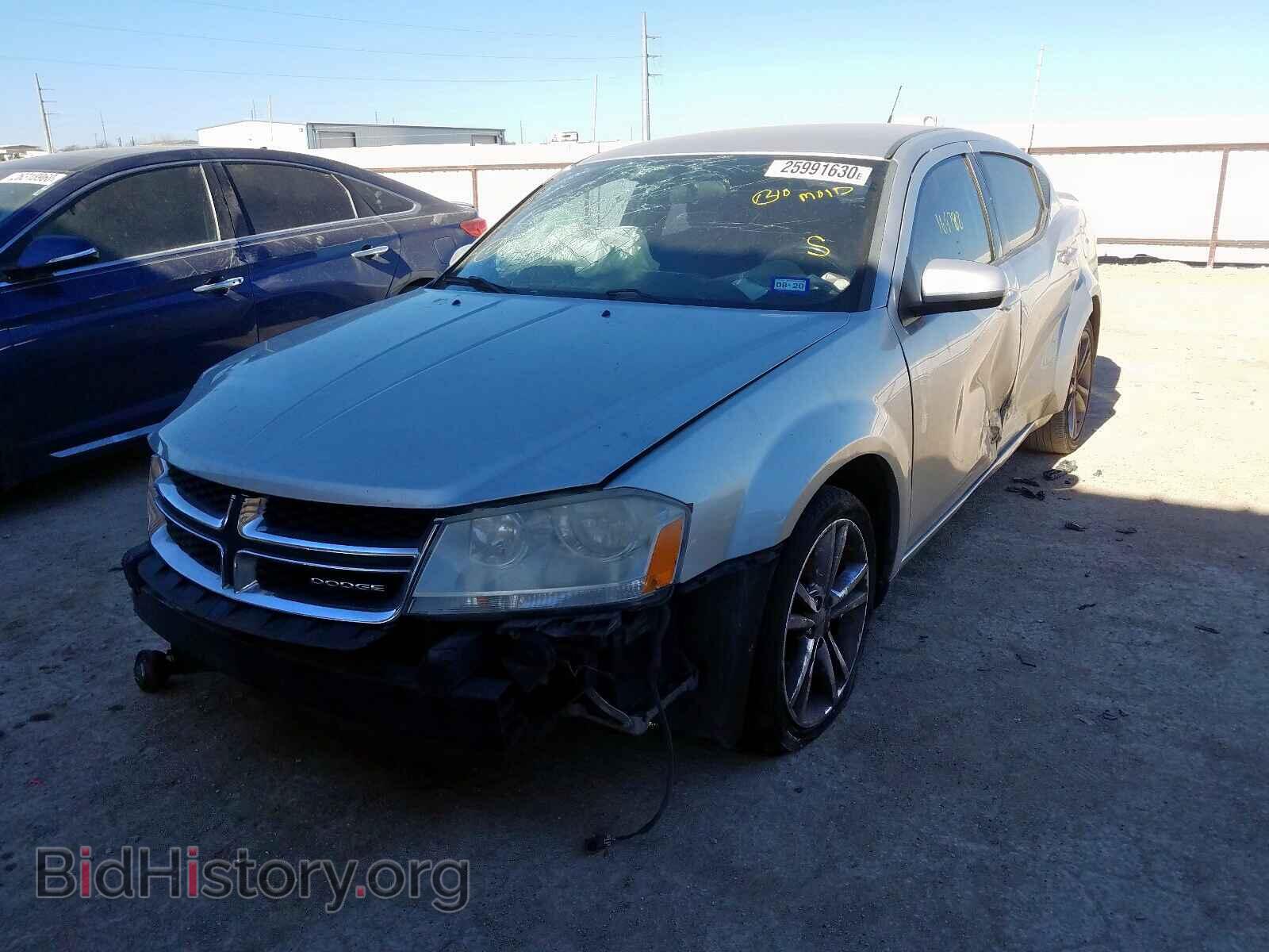 2011 DODGE AVENGER - VIN: 1B3BD1FG8BN541960 - Фото 2