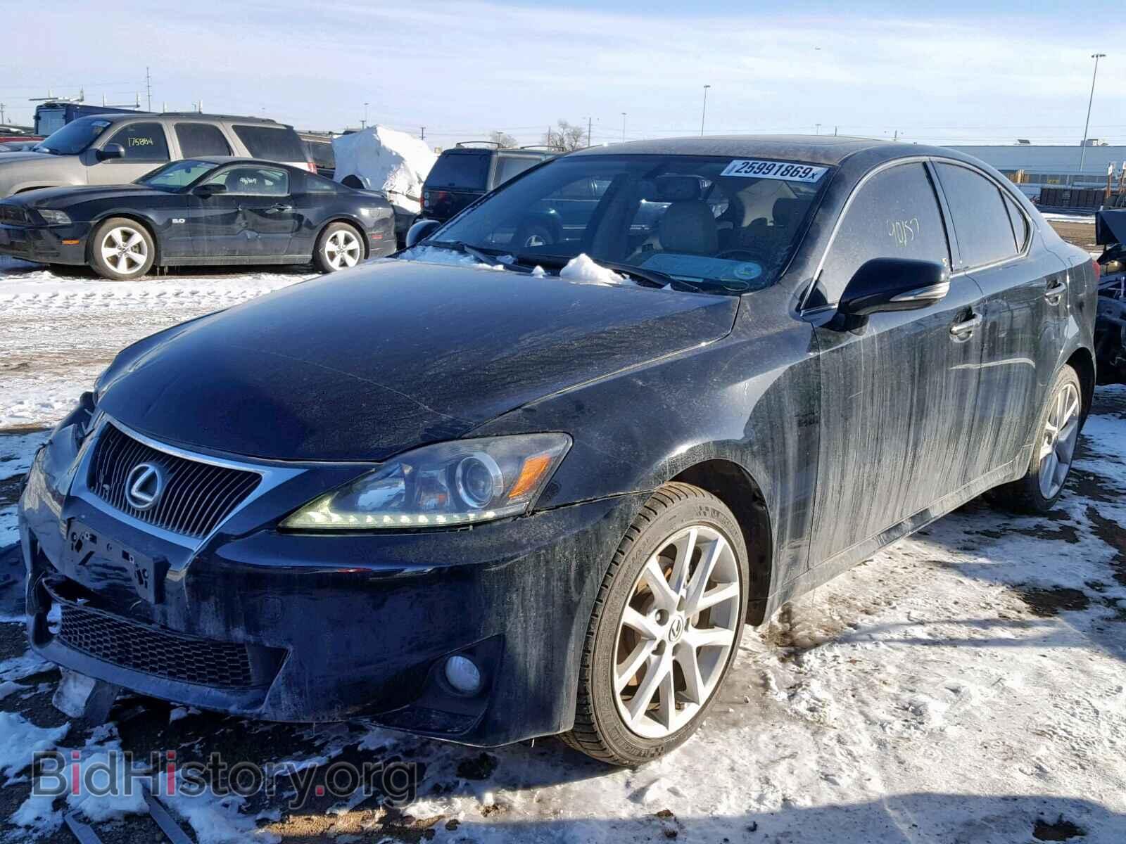 2012 LEXUS IS 250 - VIN: JTHCF5C26C5059422 - Фото 2