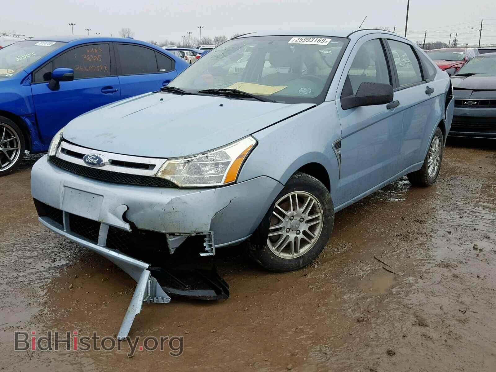 2008 FORD FOCUS SE - VIN: 1FAHP35N48W201564 - Фото 2