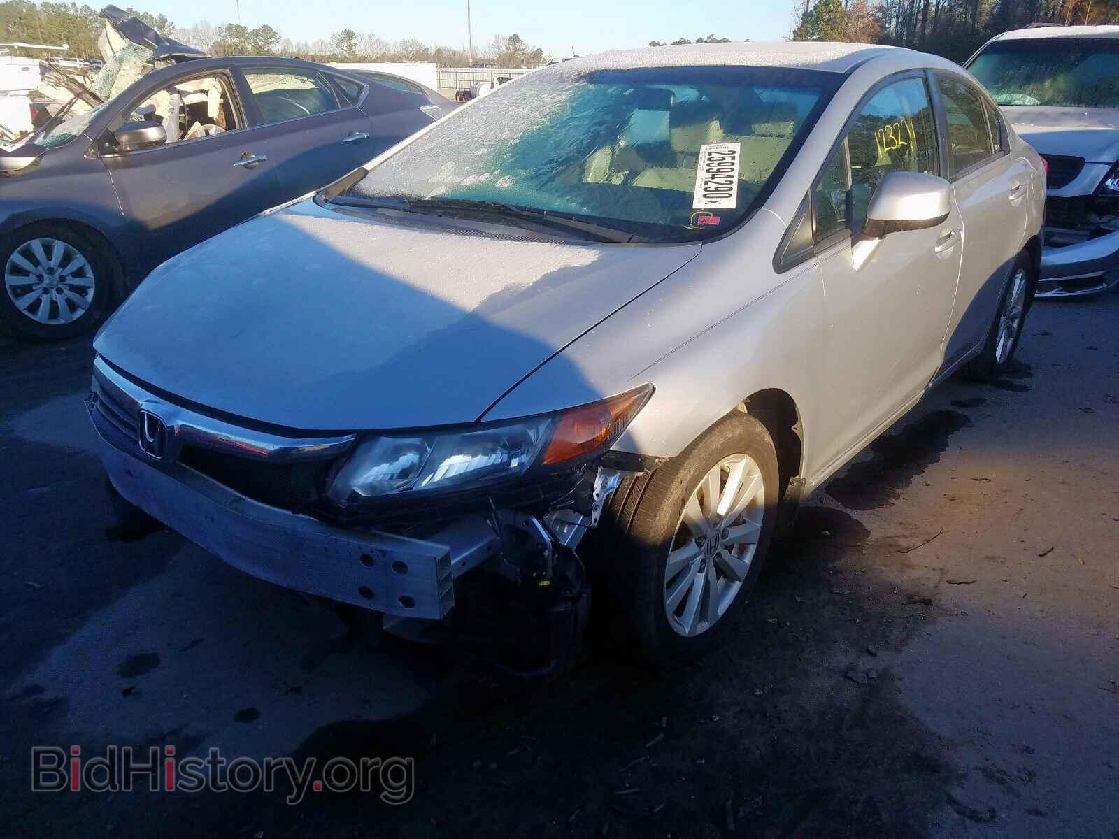 2012 HONDA CIVIC - VIN: JHMFB2F82CS000439 - Фото 2