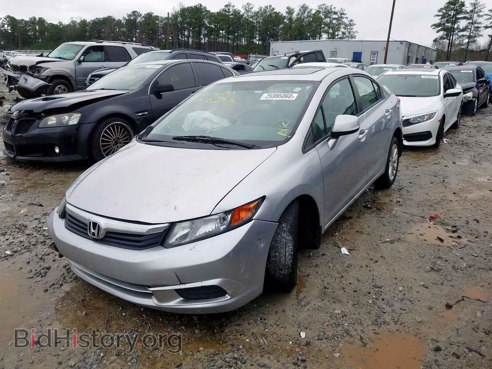 2012 HONDA CIVIC - VIN: 19XFB2F85CE009396 - Фото 2