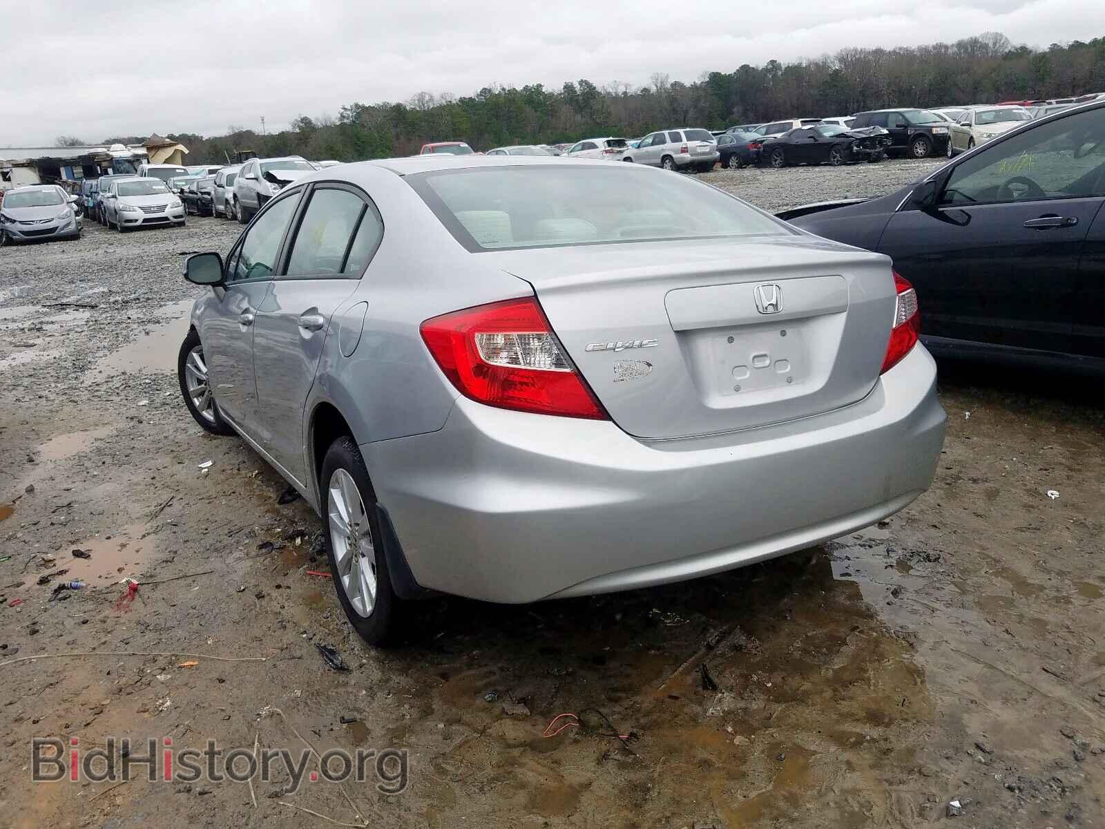 2012 HONDA CIVIC - VIN: 19XFB2F85CE009396 - Фото 3