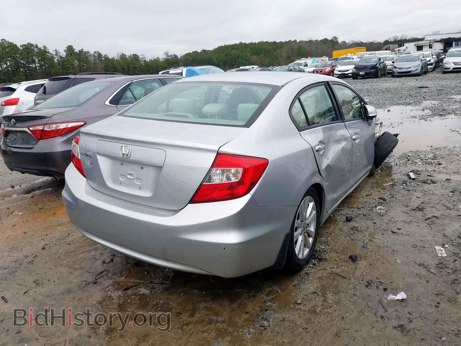 2012 HONDA CIVIC - VIN: 19XFB2F85CE009396 - Фото 4
