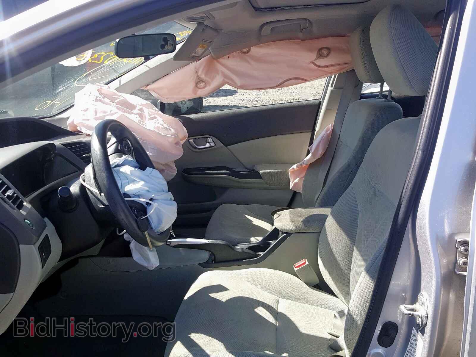2012 HONDA CIVIC - VIN: 19XFB2F85CE009396 - Фото 5