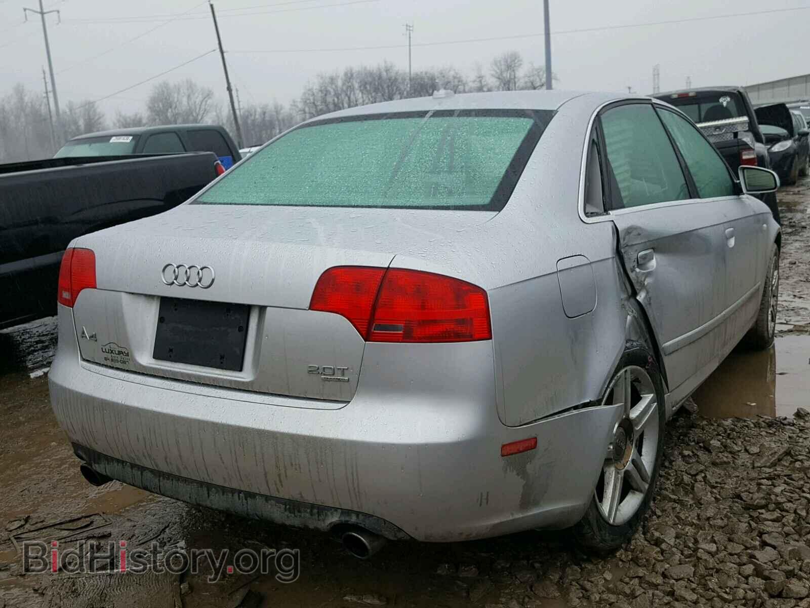 2007 AUDI A4 - VIN: WAUDF78E67A090555 - Photo 4