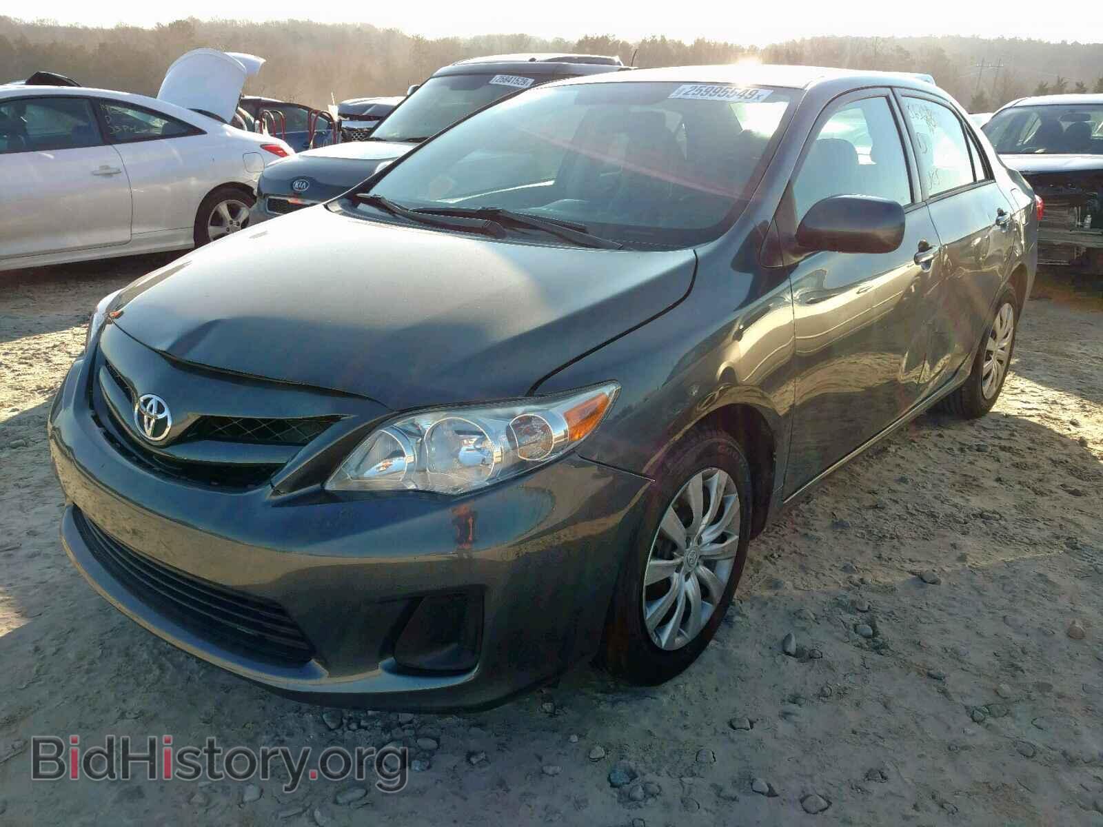 2012 TOYOTA COROLLA BA - VIN: 2T1BU4EE9CC844976 - Фото 2