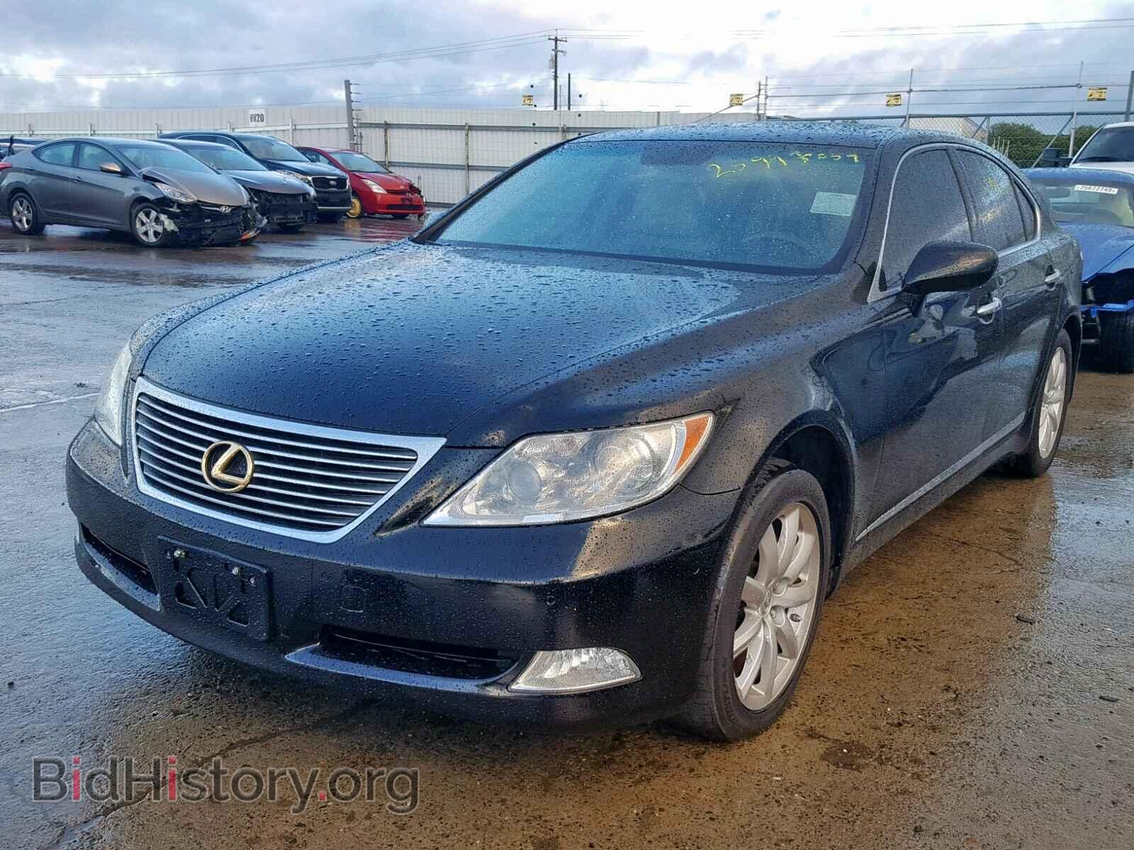 2007 LEXUS LS460 - VIN: JTHBL46F175006310 - Фото 2