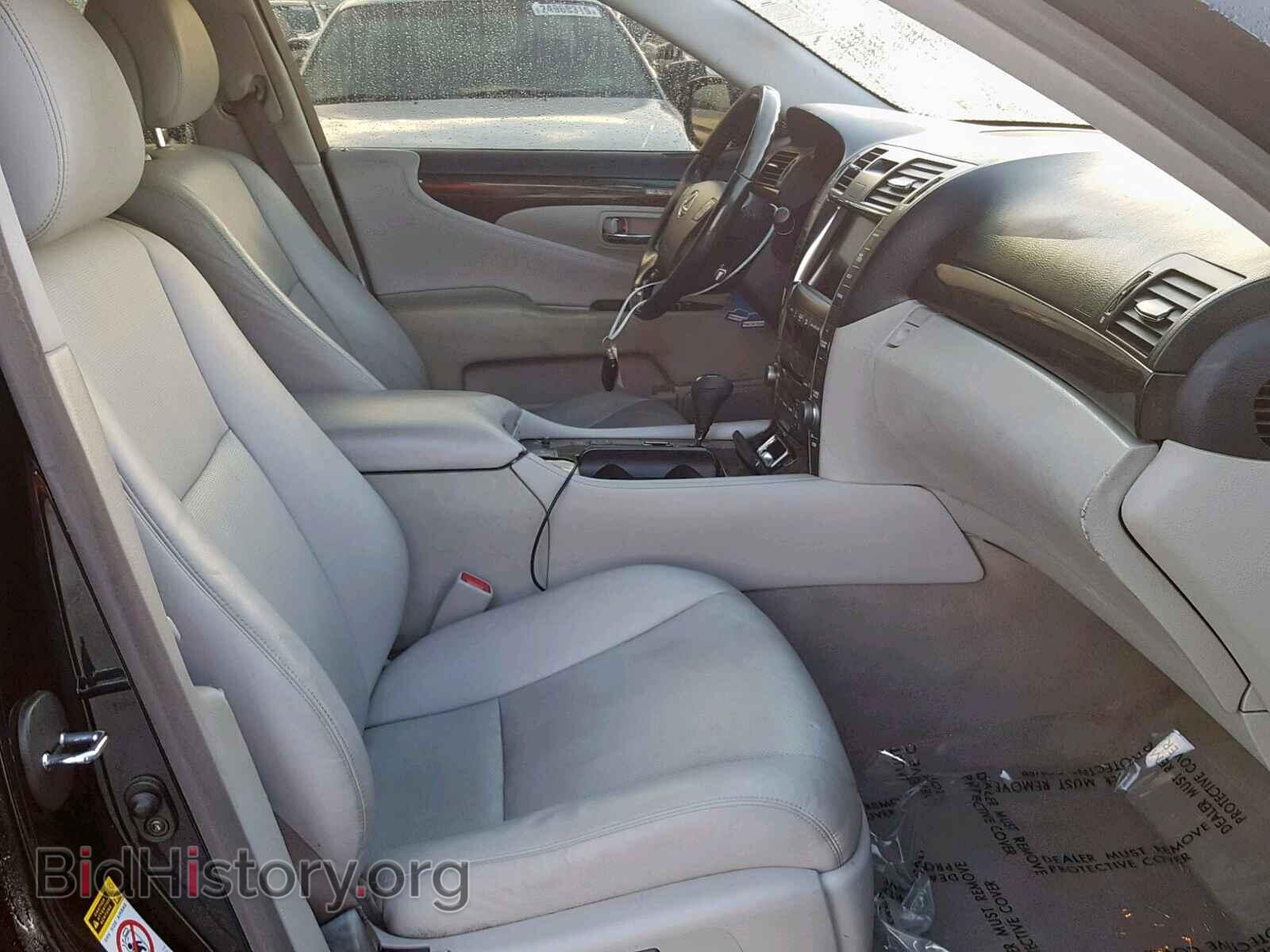 2007 LEXUS LS460 - VIN: JTHBL46F175006310 - Фото 5