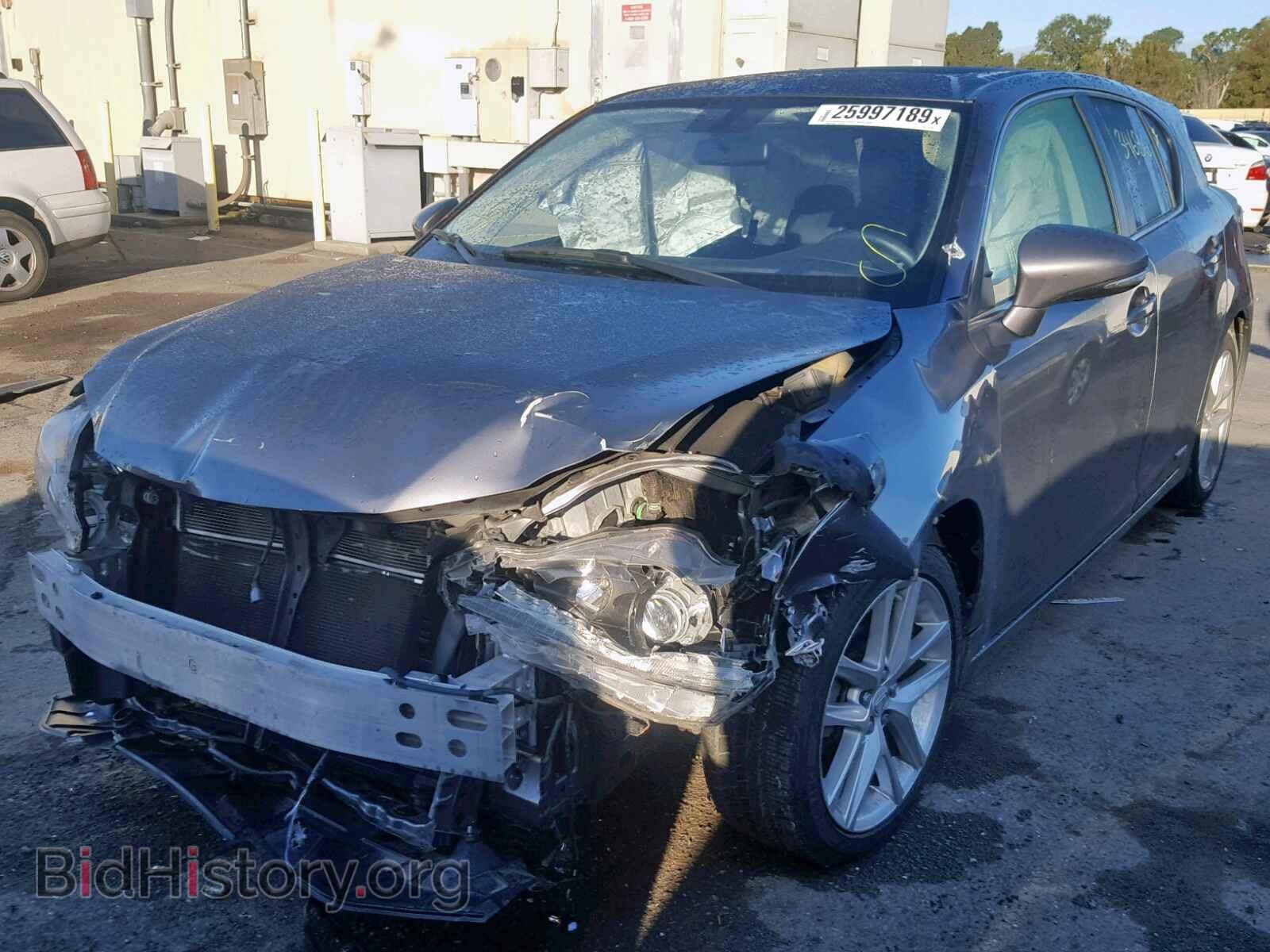 2014 LEXUS CT 200 - VIN: JTHKD5BH8E2183199 - Фото 2