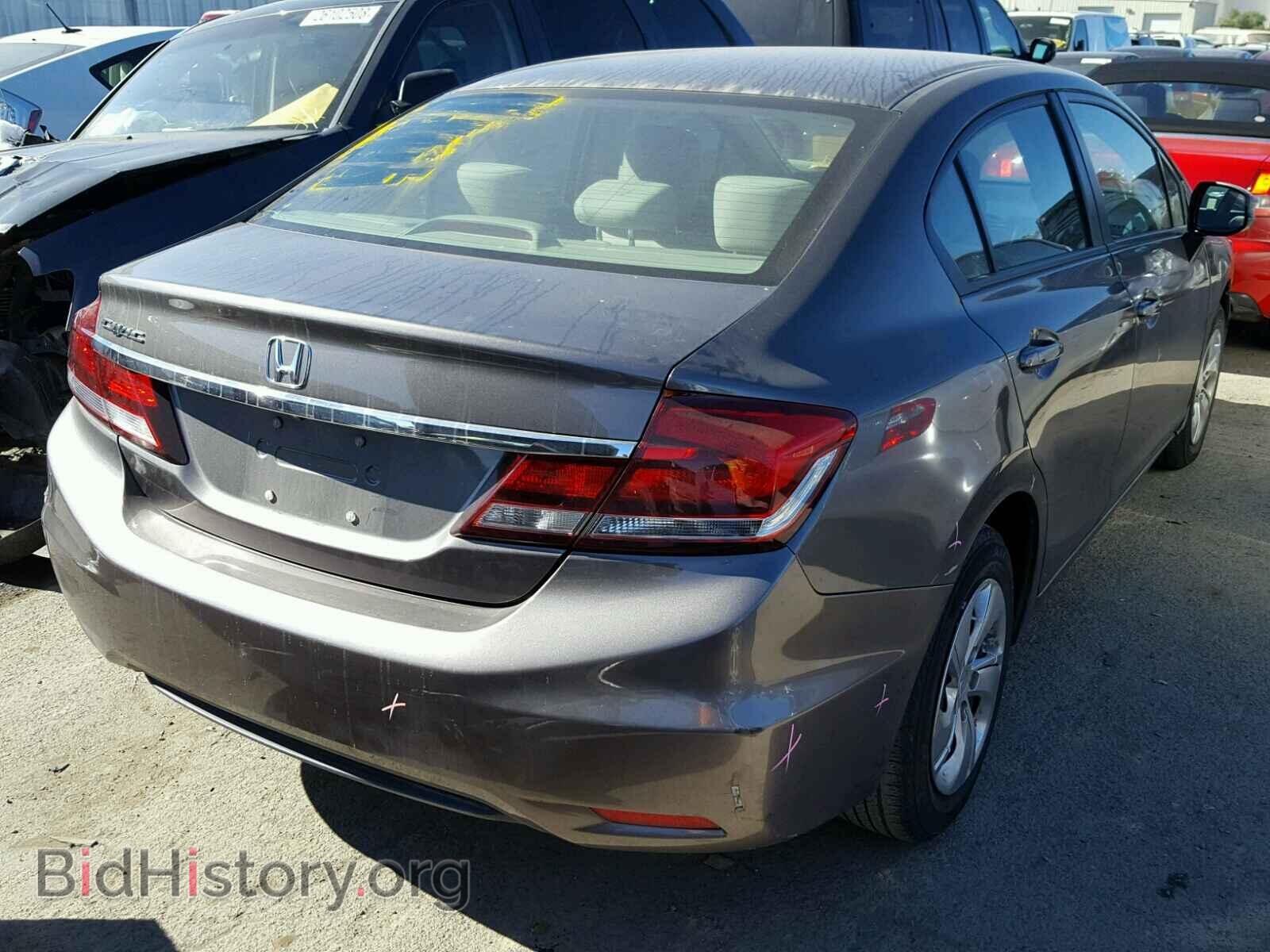 2013 HONDA CIVIC - VIN: 19XFB2F55DE200954 - Фото 4