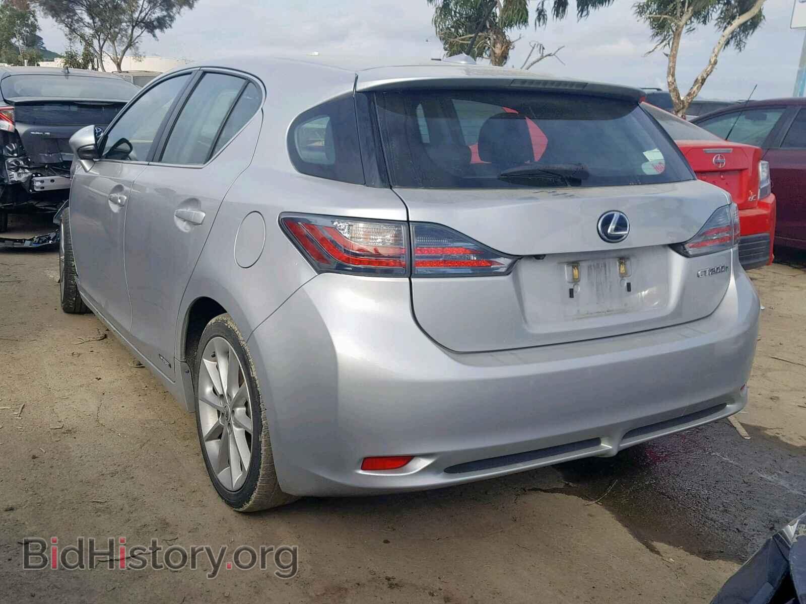 2011 LEXUS CT 200 - VIN: JTHKD5BH4B2003759 - Фото 3