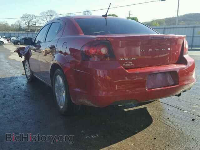 2013 DODGE AVENGER - VIN: 1C3CDZAB3DN547556 - Фото 3