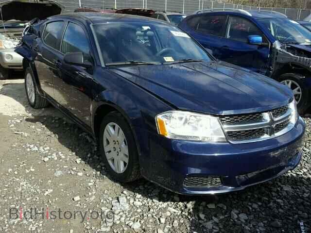 Фотография 1C3CDZAB5DN631264 - DODGE AVENGER 2013