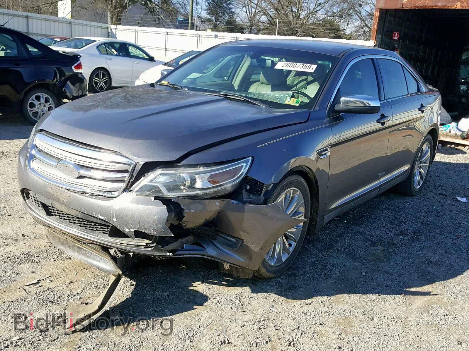 2012 FORD TAURUS - VIN: 1FAHP2FWXCG100744 - Фото 2