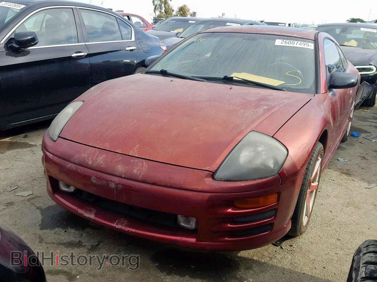 2002 MITSUBISHI ECLIPSE - VIN: 4A3AC54H32E102078 - Фото 2