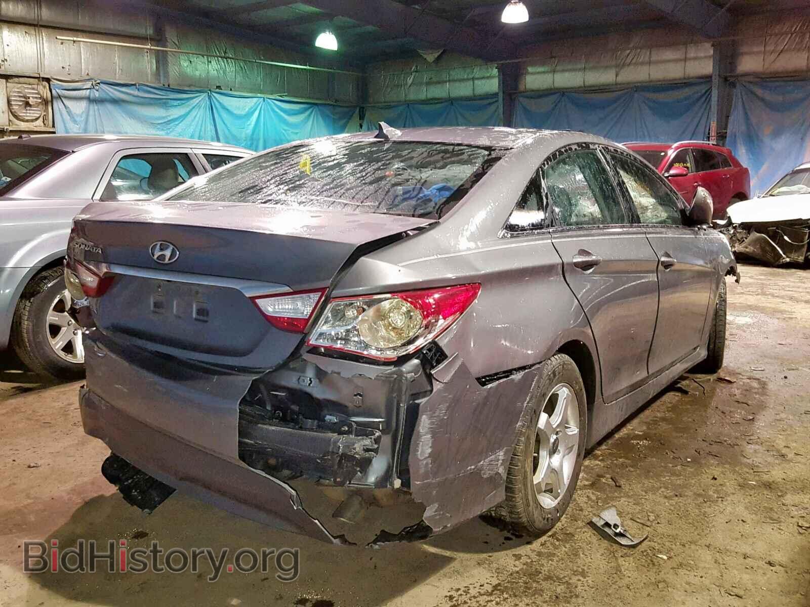 2014 HYUNDAI SONATA - VIN: 5NPEB4AC0EH900147 - Фото 4