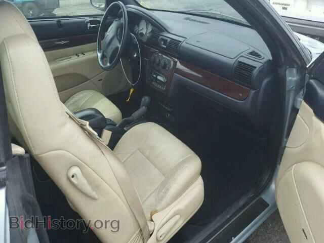 2001 CHRYSLER SEBRING - VIN: 1C3EL65U51N672799 - Фото 5