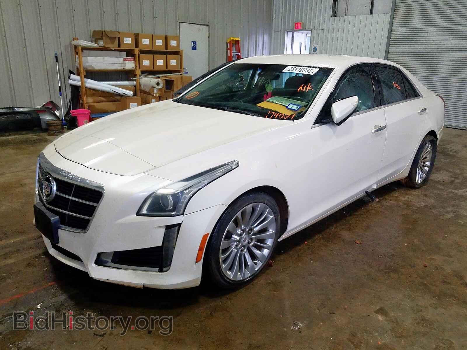 2014 CADILLAC CTS - VIN: 1G6AP5SX2E0174024 - Фото 2