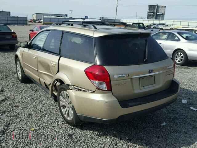 2009 SUBARU OUTBACK - VIN: 4S4BP66C297330814 - Фото 3