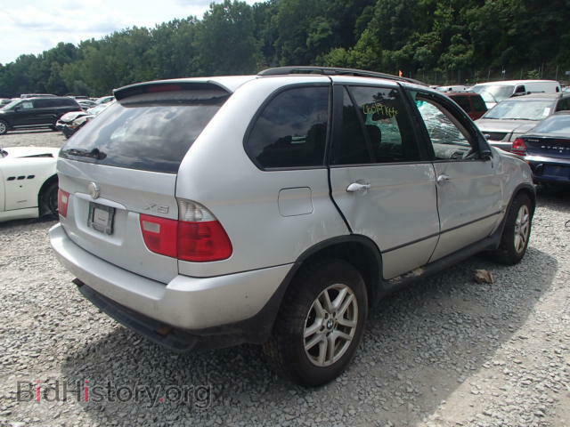 2005 BMW X5 - VIN: 5UXFA13525LY17737 - Фото 4
