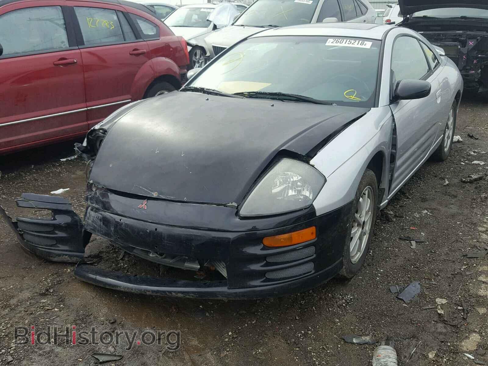 2001 MITSUBISHI ECLIPSE - VIN: 4A3AC44G21E125562 - Photo 2