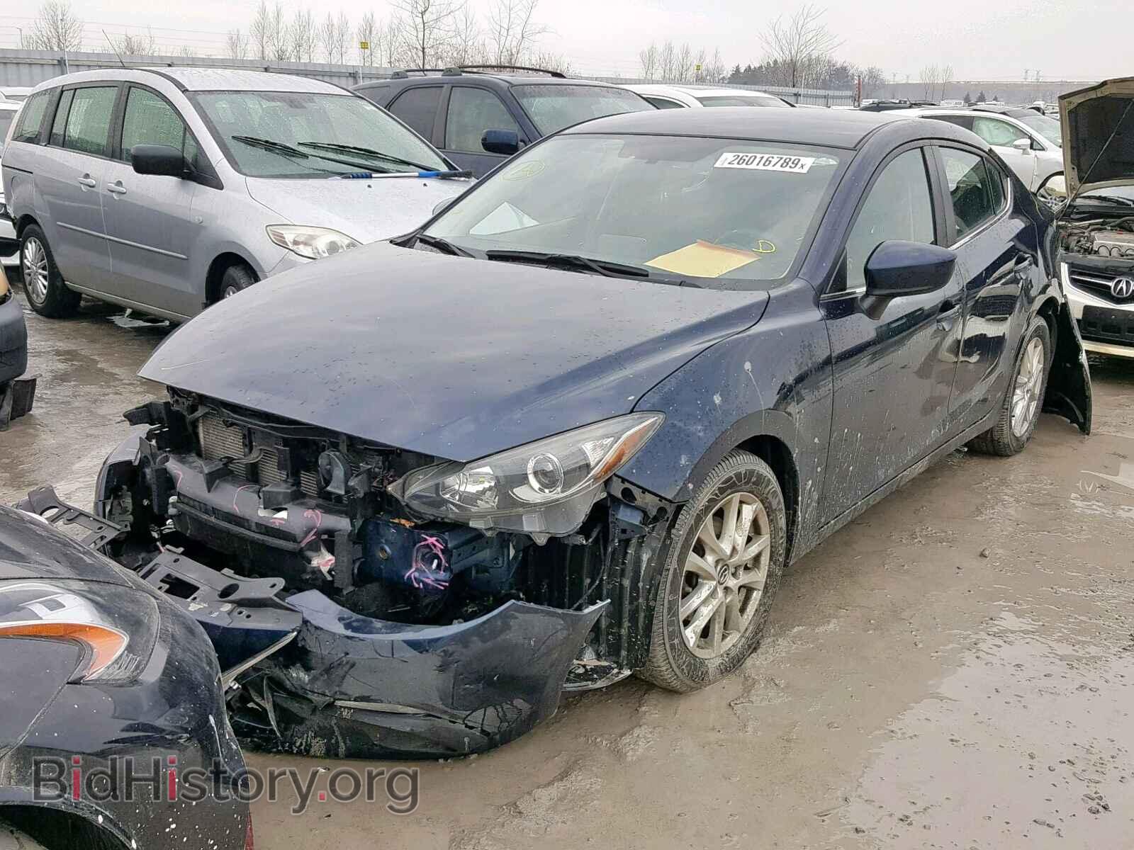 2014 MAZDA 3 - VIN: JM1BM1V7XE1152572 - Фото 2