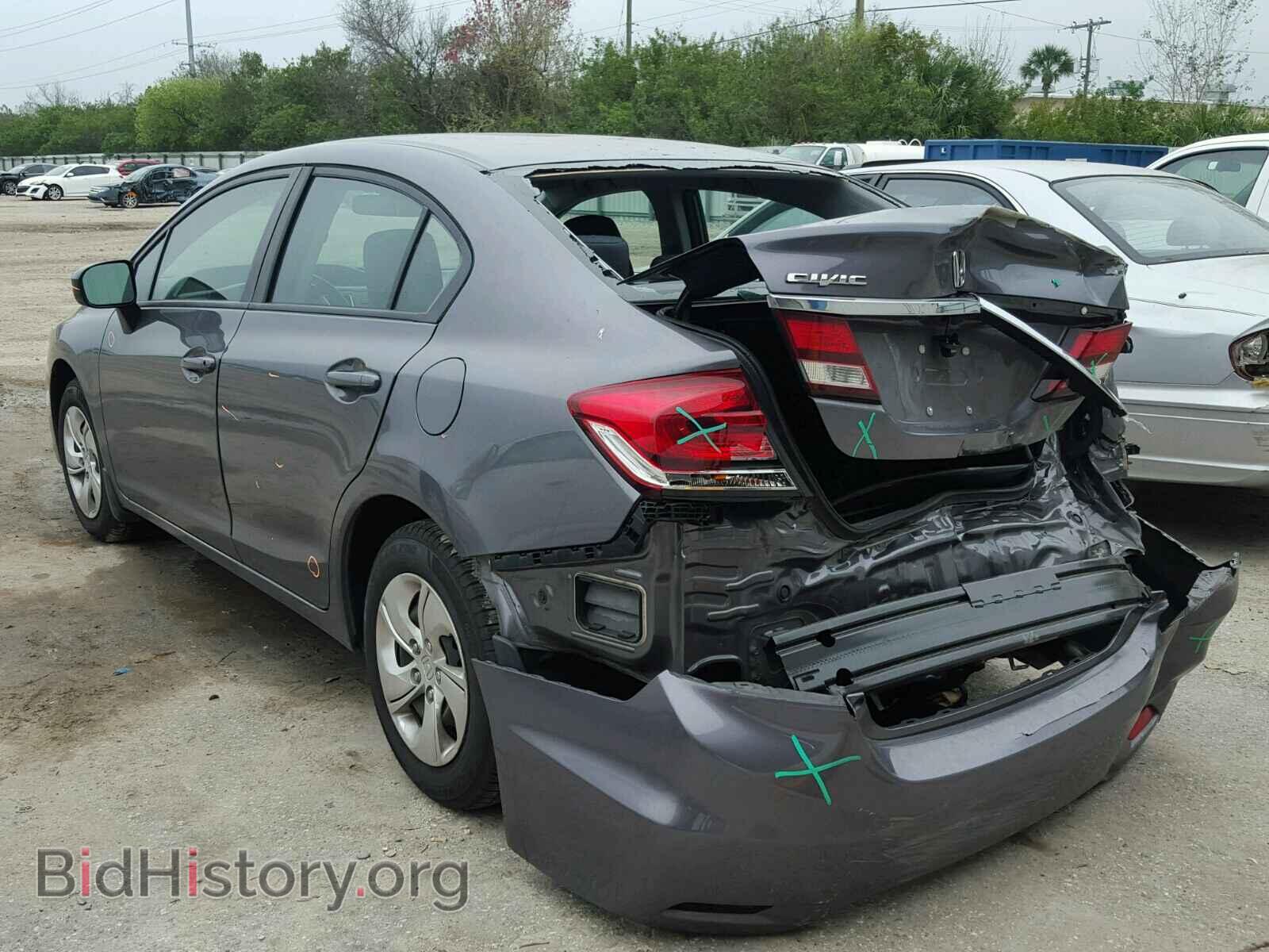 2014 HONDA CIVIC - VIN: 19XFB2F5XEE079355 - Фото 3