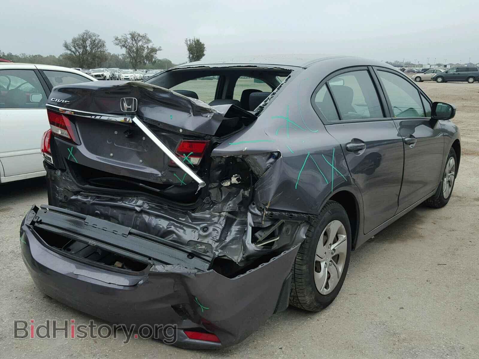 2014 HONDA CIVIC - VIN: 19XFB2F5XEE079355 - Фото 4