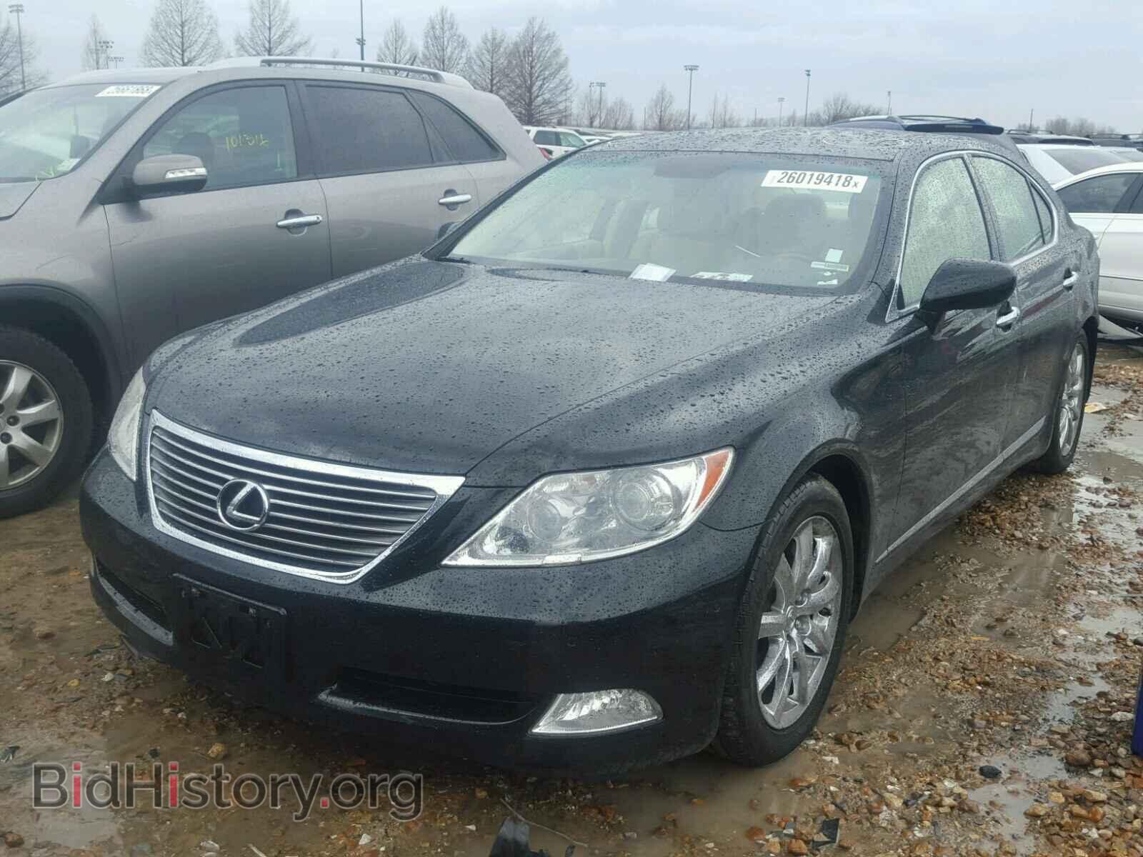 2007 LEXUS LS460 - VIN: JTHBL46F475035655 - Фото 2