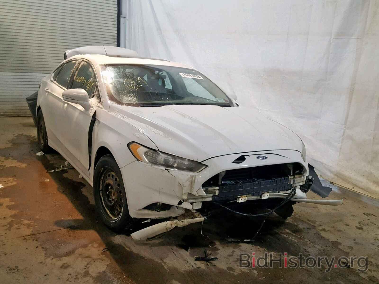 Photo 3FA6P0HR0DR193819 - FORD FUSION SE 2013