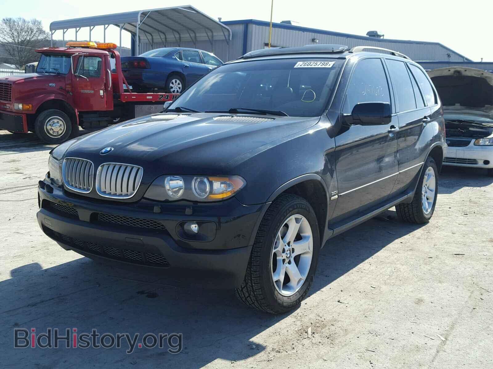 2006 BMW X5 - VIN: 5UXFA13576LY36060 - Фото 2