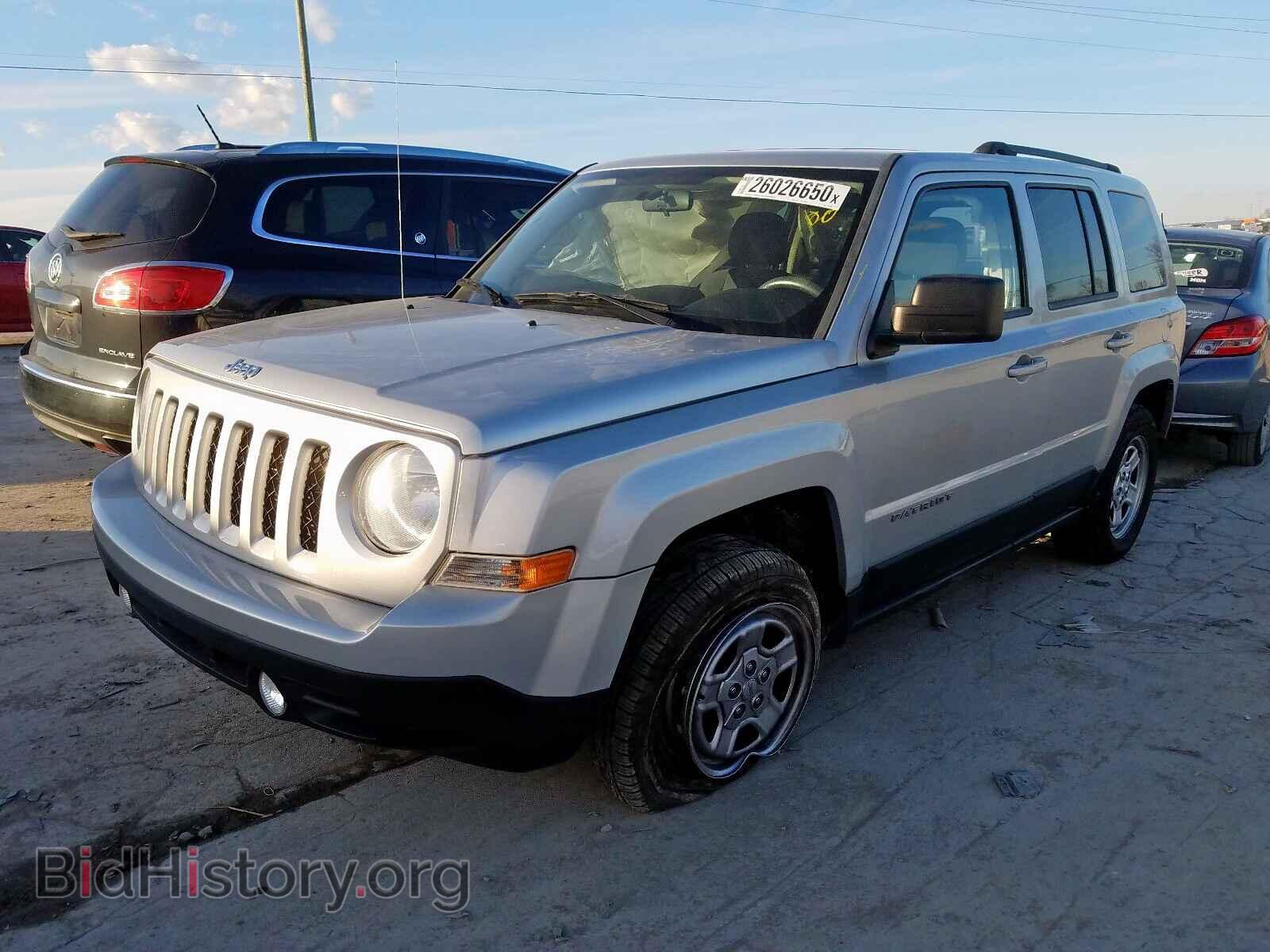 2012 JEEP PATRIOT - VIN: 1C4NJPBA6CD672949 - Фото 2