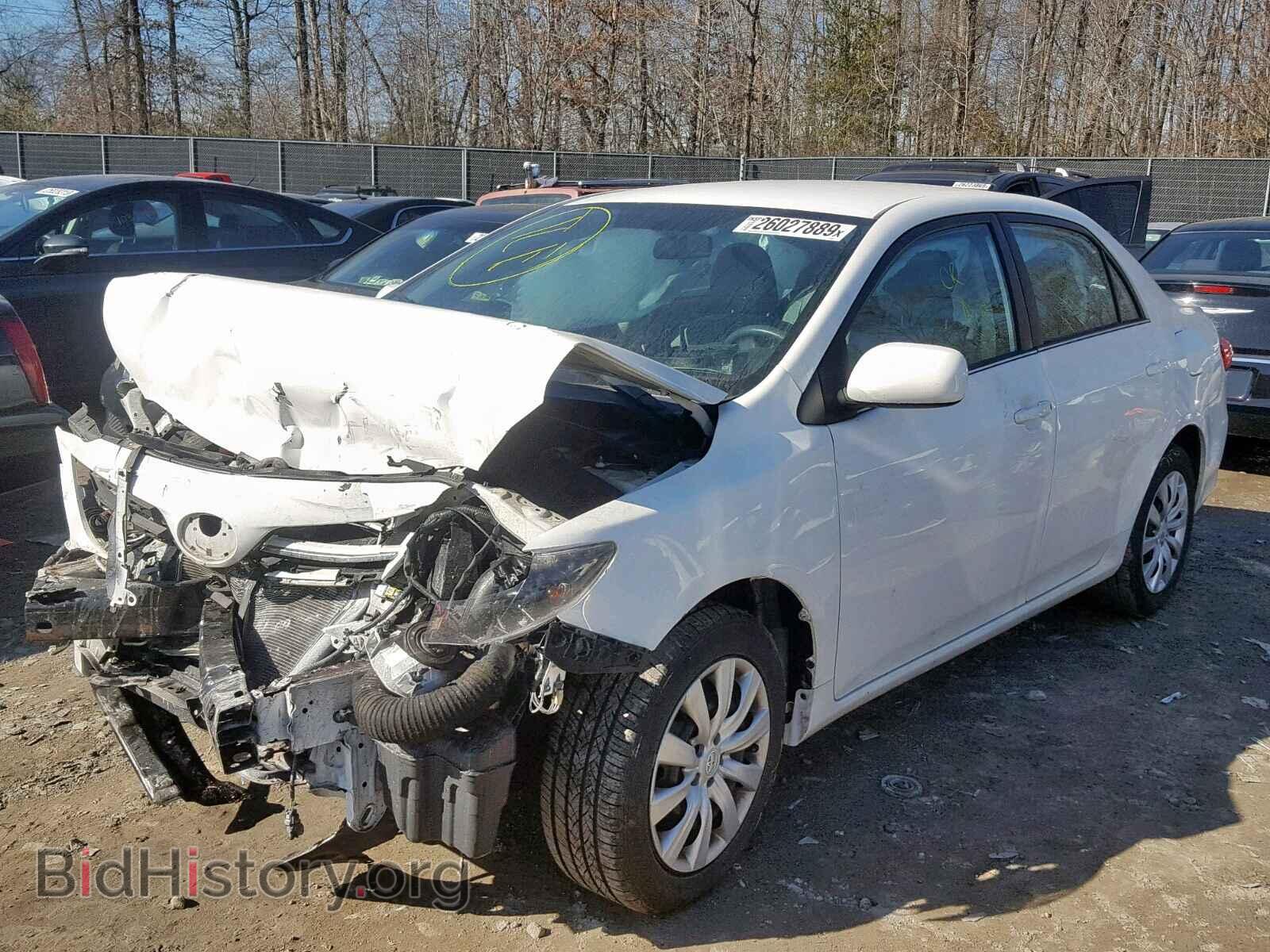 2013 TOYOTA COROLLA BA - VIN: 2T1BU4EE7DC104683 - Фото 2