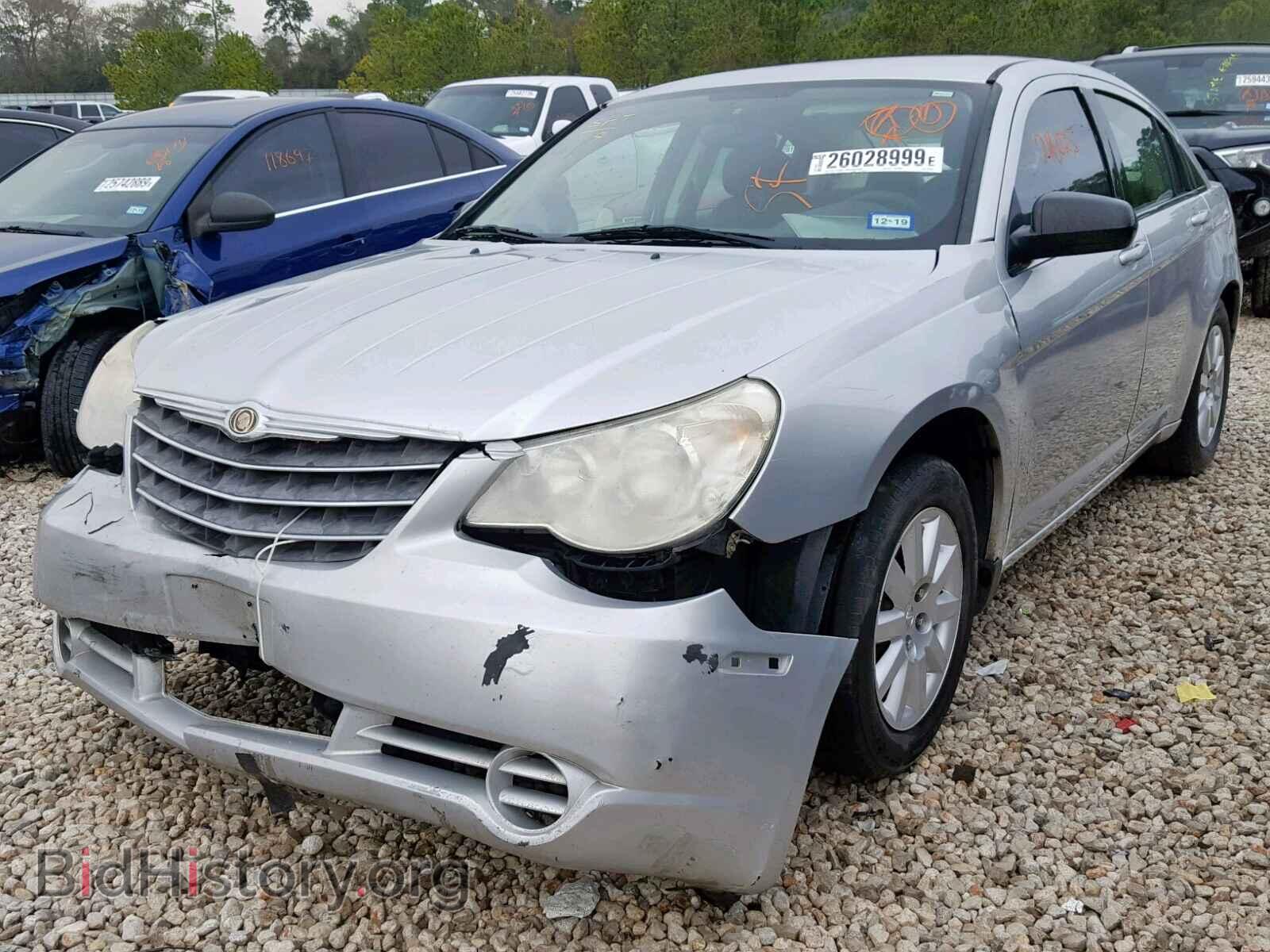 2007 CHRYSLER SEBRING - VIN: 1C3LC46K07N621258 - Фото 2