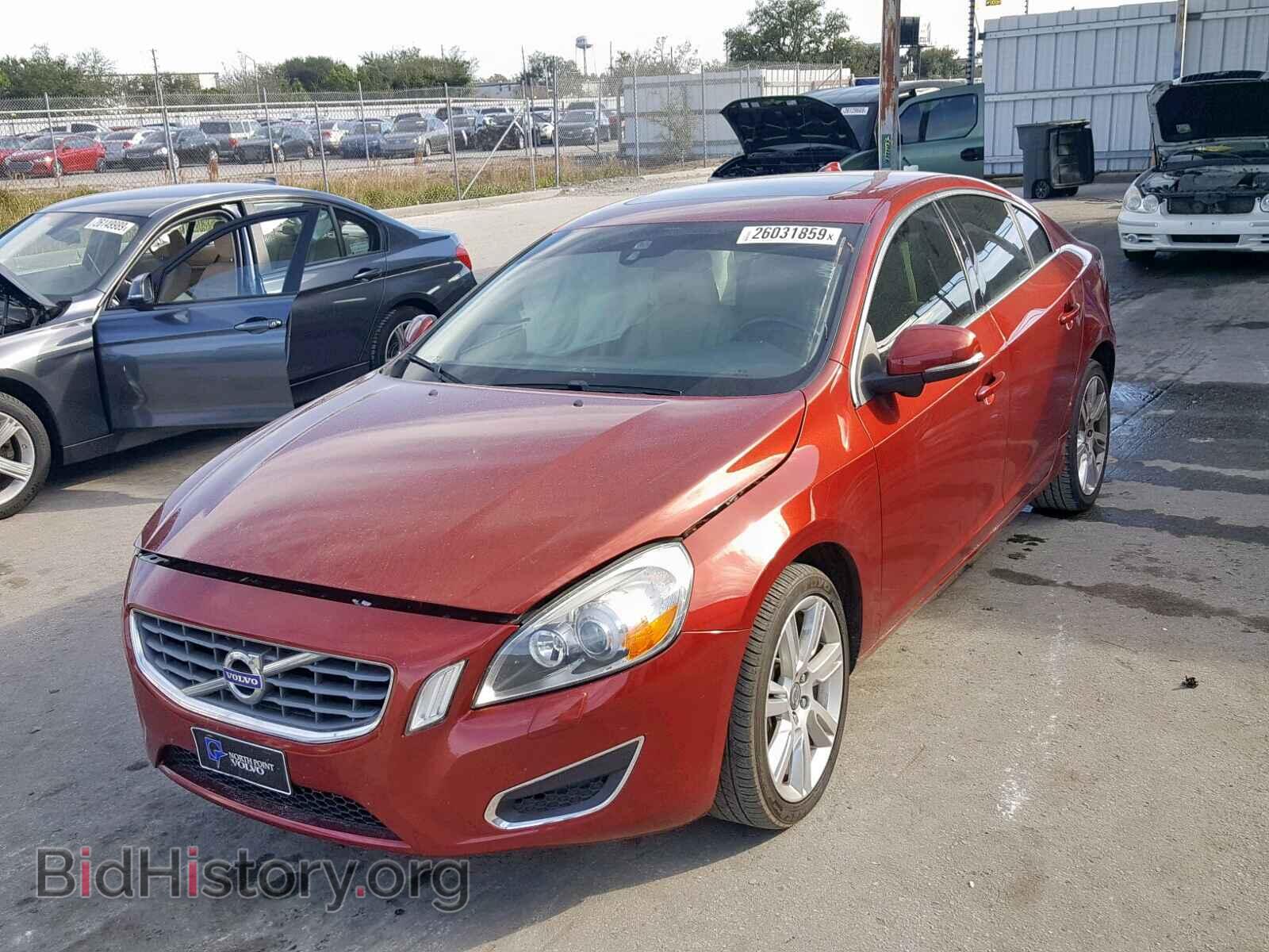 2011 VOLVO S60 - VIN: YV1902FH8B2016092 - Фото 2