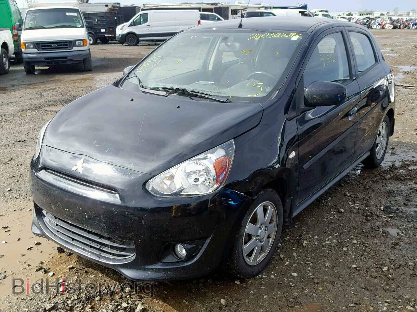 2014 MITSUBISHI MIRAGE - VIN: ML32A4HJ5EH004843 - Фото 2
