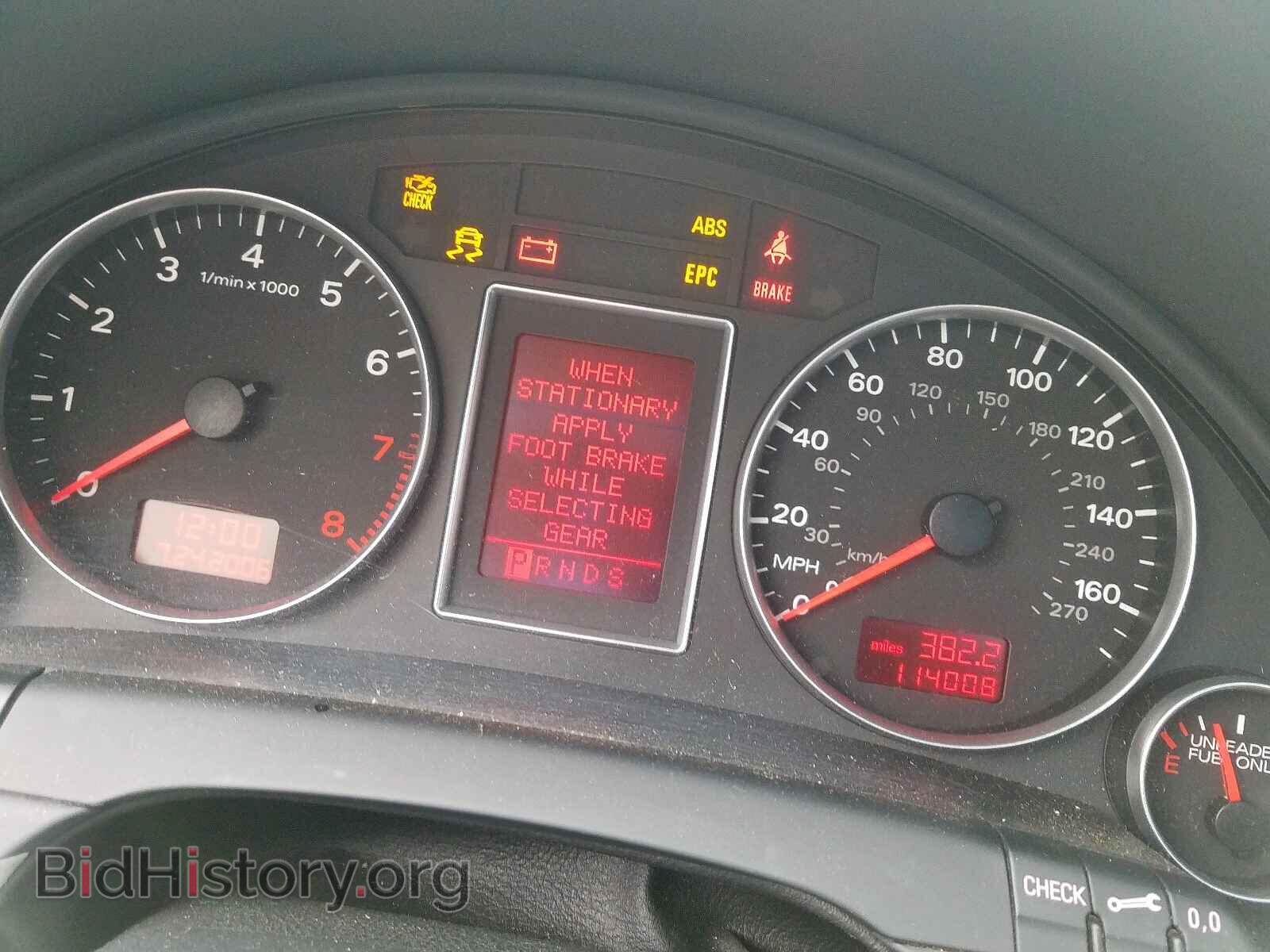 2006 AUDI A4 - VIN: WAUDF78E26A132251 - Фото 8
