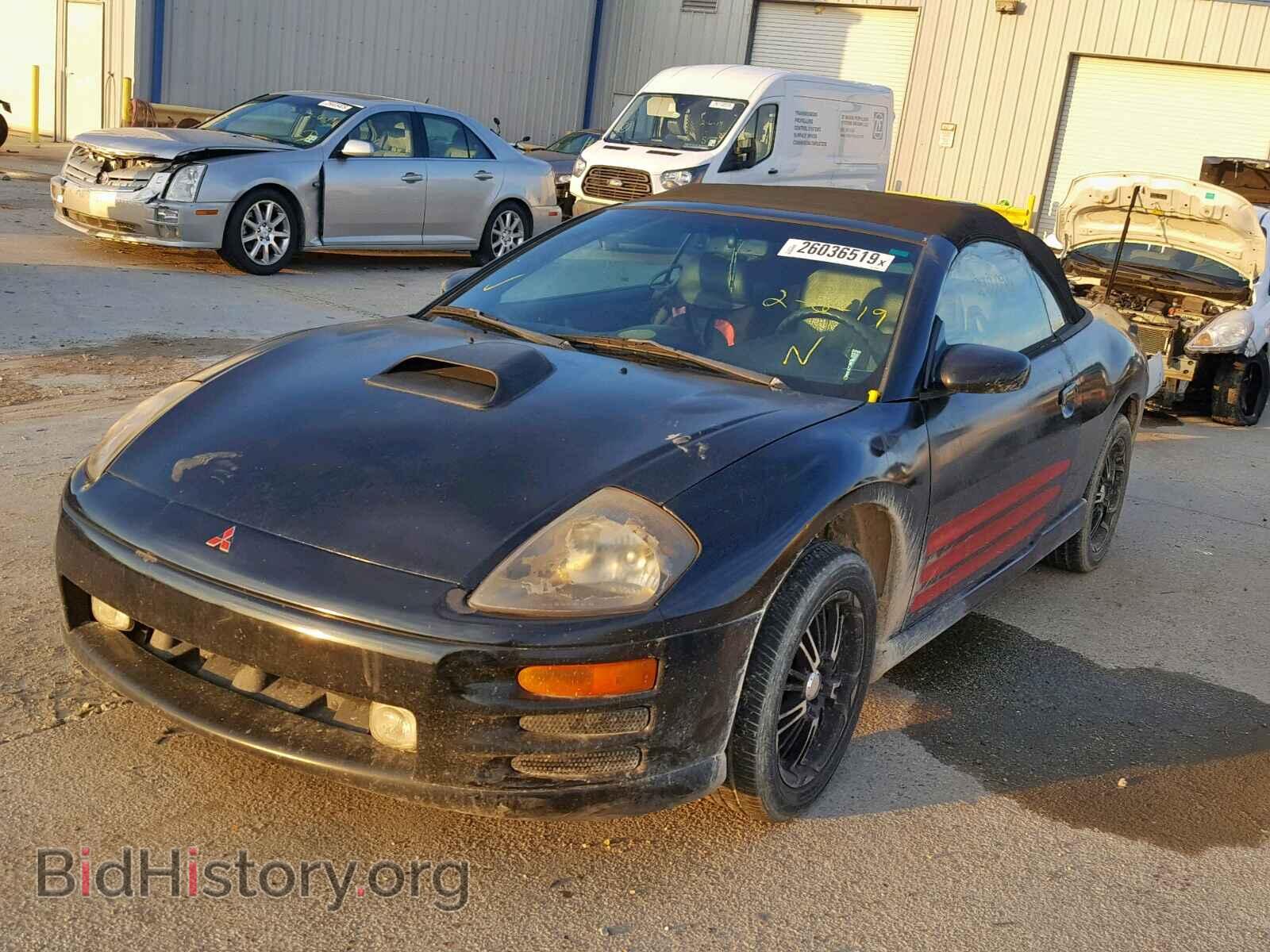2001 MITSUBISHI ECLIPSE - VIN: 4A3AE85H81E226856 - Фото 2
