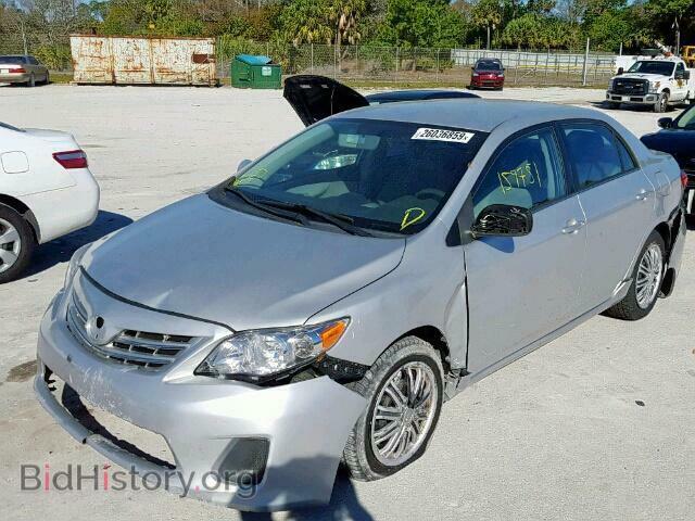 2013 TOYOTA COROLLA BA - VIN: 5YFBU4EE4DP109498 - Фото 2